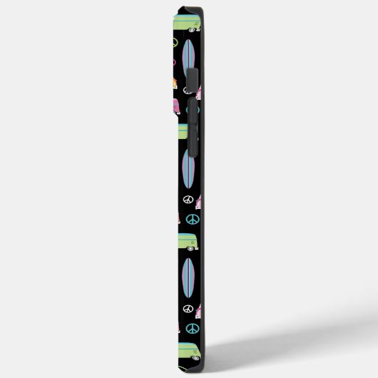 ヒッパイヴァンピースサインモノグラトリップ(幻覚体験)のようなム Case-Mate iPhoneケース (裏面 / 左)