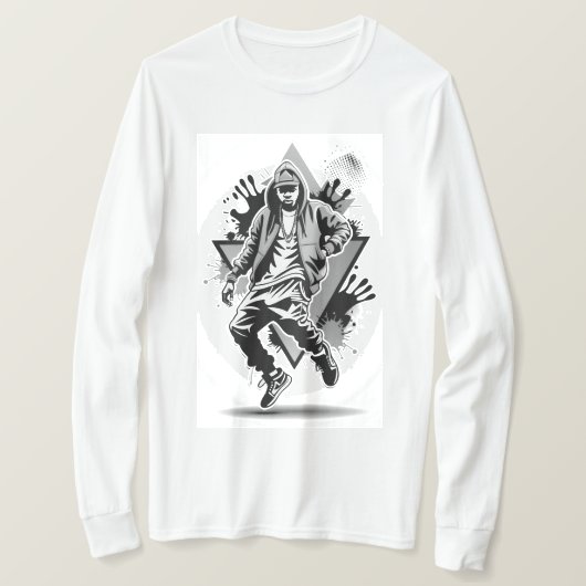 ヒッパビベス Tシャツ (デザイン正面)