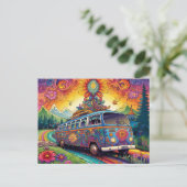 ヒッピカラフルバン ポストカード (スタンド正面)