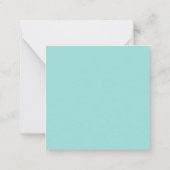 ヒッピカラフルーカード ノートカード (裏面)