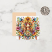 ヒッピカラフルーカード ノートカード (正面/裏面インサイチュ)