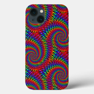 ヒッピサイケデリックー織り iPhone 13ケース