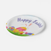 ヒッピホップイースター紙プレート ペーパープレート (アングル)