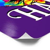 ヒッピーおもしろい・スフィンクス・キャット ポスター (コーナー)