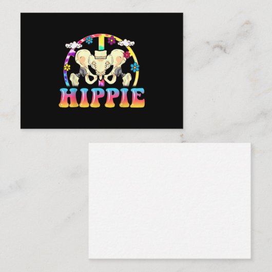 ヒッピーお尻置換関節手術おもしろい ノートカード (正面/裏面)