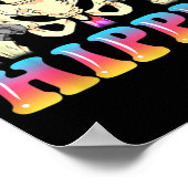 ヒッピーお尻置換関節手術おもしろい ポスター (角)