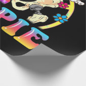 ヒッピーお尻置換関節手術おもしろい ラッピングペーパー (角)