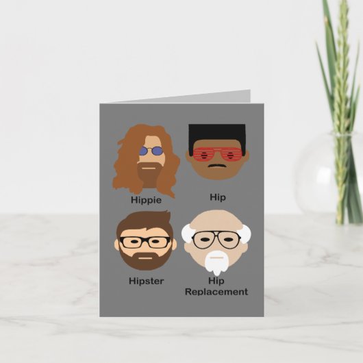 ヒッピーからヒップまで - 変革の果てに カード (正面)