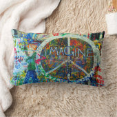 ヒッピーなアメリカ人のMoJo枕 ランバークッション (ブランケット)