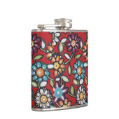 ヒッピーによってはフラスコが開花します フラスク (右)