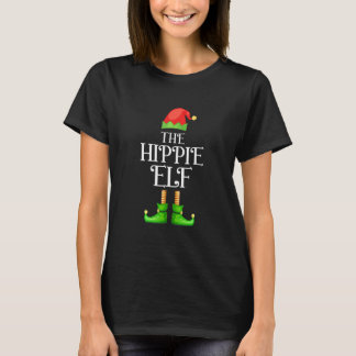 ヒッピーのエルフのマッチンググループ クリスマス1 Tシャツ