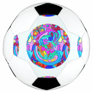 ヒッピーのグルーヴィーラブサークル サッカーボール