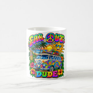 ヒッピーのコーヒーカップ。 コーヒーマグカップ