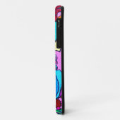 ヒッピーのスタイル平和および愛場合 Case-Mate iPhoneケース (裏面/左)