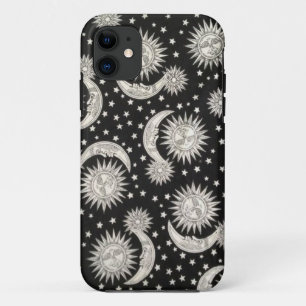 ヒッピーの太陽および月の電話箱 iPhone 11 ケース