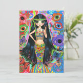 ヒッピーの少女と人魚の招待状 招待状 (スタンド正面)