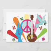 ヒッピーの招待 招待状 (正面)