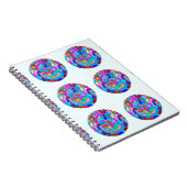 ヒッピーの溝深い愛の輪 ノートブック (右側)