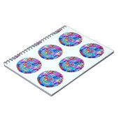 ヒッピーの溝深い愛の輪 ノートブック (左側)