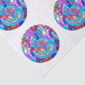 ヒッピーの溝深い愛の輪 薄葉紙 (詳細)