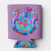 ヒッピーの溝深い愛クーラー 缶クーラー (裏面)