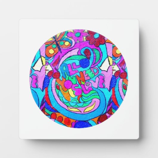 ヒッピーの溝深い愛 フォトプラーク (正面)