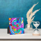 ヒッピーの溝深い愛 フォトプラーク (インサイチュ)