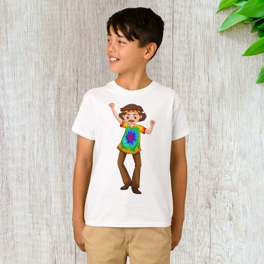 ヒッピーの男性Tシャツ Tシャツ