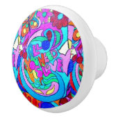 ヒッピーの素晴しい愛 セラミックノブ (右)