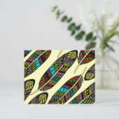 ヒッピーの羽 ポストカード (スタンド正面)