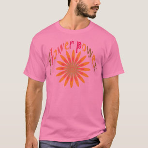 ヒッピーの花柄Tシャツ Tシャツ