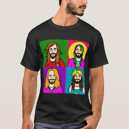 ヒッピーのTシャツ Tシャツ (正面)