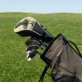 ヒッピーカッコいいサーファーエイリアンフード付きスウェットシャツ ゴルフヘッドカバー (インサイチュ)