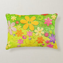 ヒッピーカラフルグルービー花