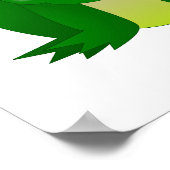 ヒッピークールカエル ポスター (角)