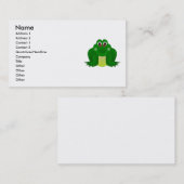 ヒッピークールカエル 名刺 (正面/裏面)