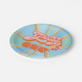 ヒッピーグルービーワン紙プレート ペーパープレート (アングル)