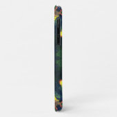 ヒッピーサイケデリックイエローブルーとグリーン Case-Mate iPhoneケース (裏面/左)