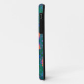 ヒッピーサイケデリックオレンジと紫 Case-Mate iPhoneケース (裏面/左)