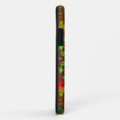 ヒッピーサイケデリックフラワーグリーン赤とオレンジ Case-Mate iPhoneケース (裏面/右)