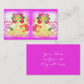 ヒッピースタイルのヤシ 名刺 (正面/裏面)