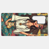 ヒッピーチック SAMSUNG GALAXYケース (裏面横)