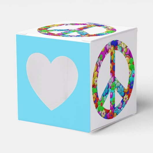 ヒッピーピースのサイン特典ボックス フェイバーボックス (正面サイド)