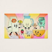 ヒッピーベーキング原料ベーカリーの名刺 (正面)