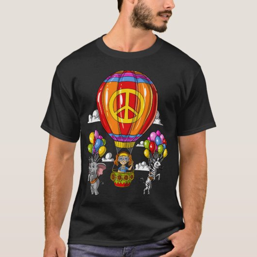 ヒッピーホットエアバルーン Tシャツ (正面)