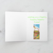 ヒッピーホッピーイースターバニーバードハウス シーズンカード (内部)