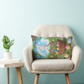 ヒッピーホップバニー装飾用クッション ランバークッション (椅子)