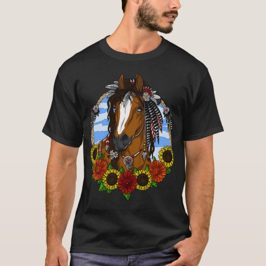 ヒッピーホース Tシャツ (正面)