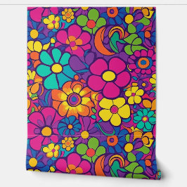 ヒッピーモダン花5 壁紙