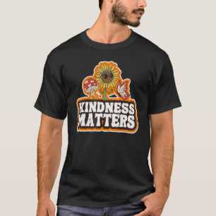 ヒッピーレトロひまわりレインボースペード先生キンダン Tシャツ